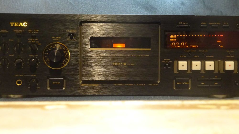 Teac v6030 S -  Swietny magnetofon z Dolby S