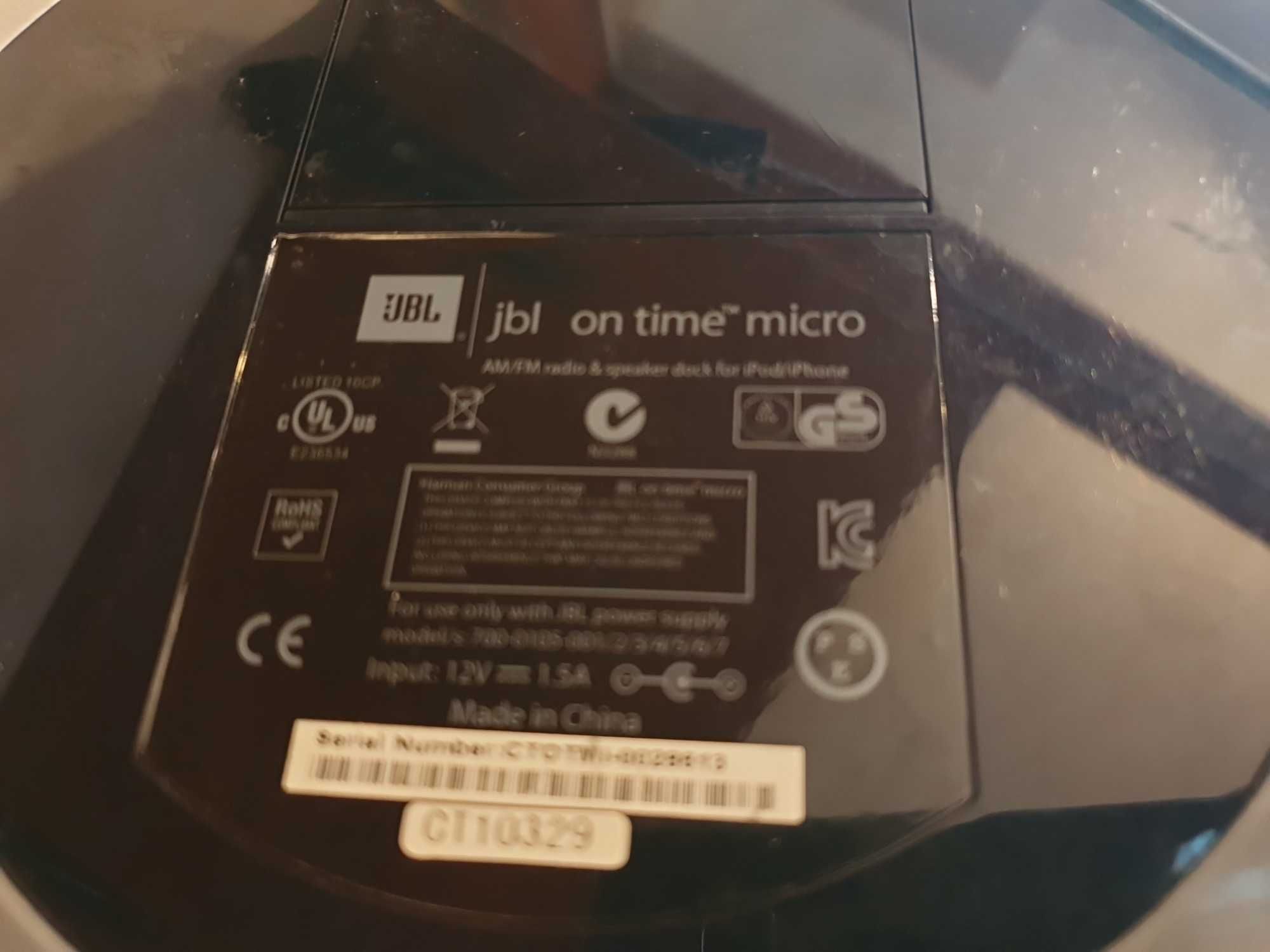 Stacja dokująca JBL On Time micro