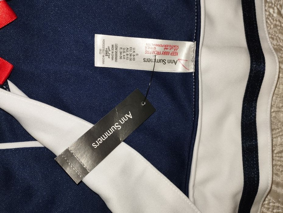 Костюм морячки платье кепка 8-10(44-46) новый с  биркой