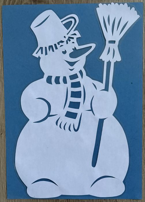 10 szt bałwanków dekoracje zimowe do szkoły przedszkola