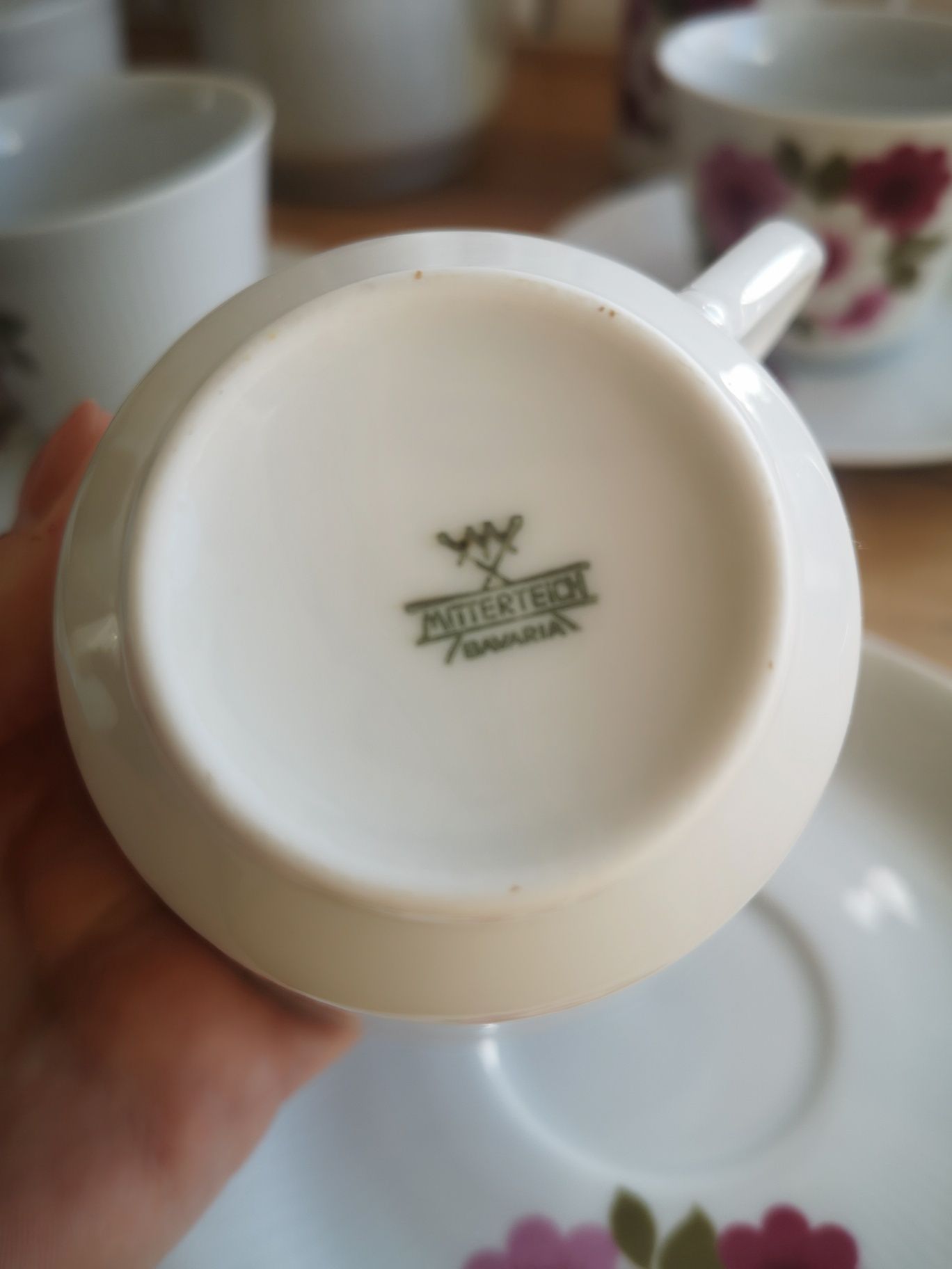 Bawarski Mitterteich porcelana  komplet. .