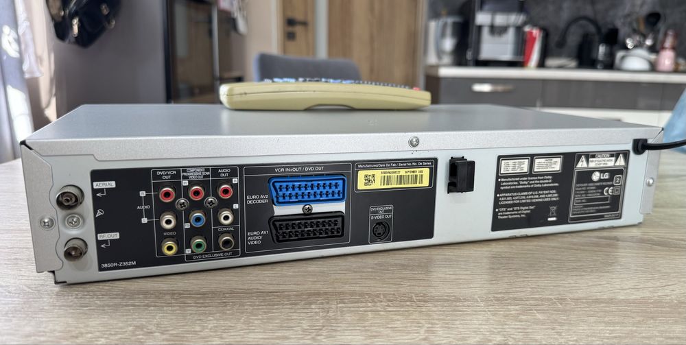 LG VC9800 #Magnetowid VHS DVD #Combo #6HD #Hi-Fi Stereo #DivX #Pilot