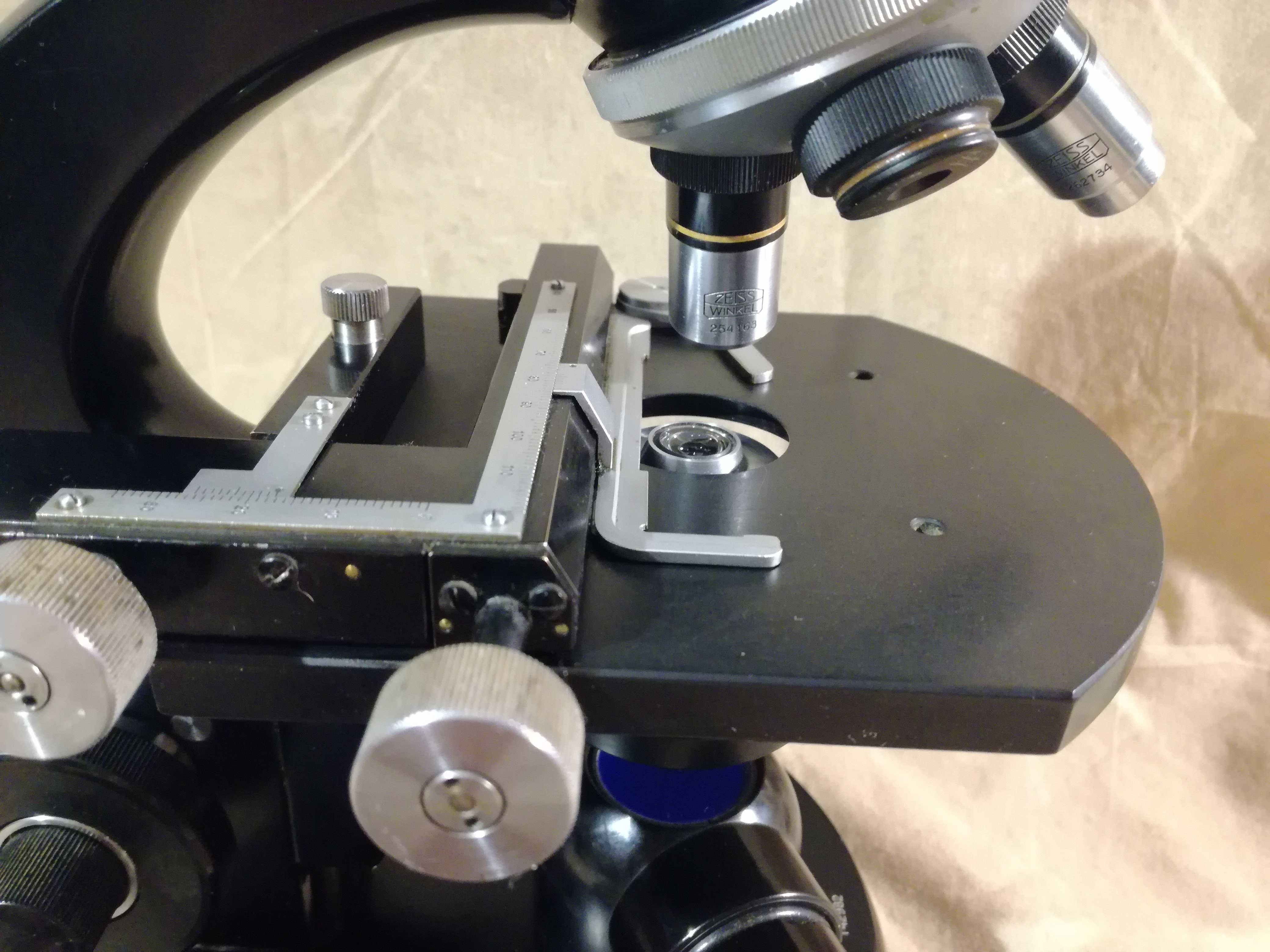 Mikroskop studencki biolog. Zeiss KF Standard 500x pzo biolar studar