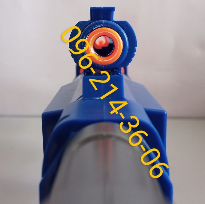 Бластер автомат детский на батарейках с пульками NERF