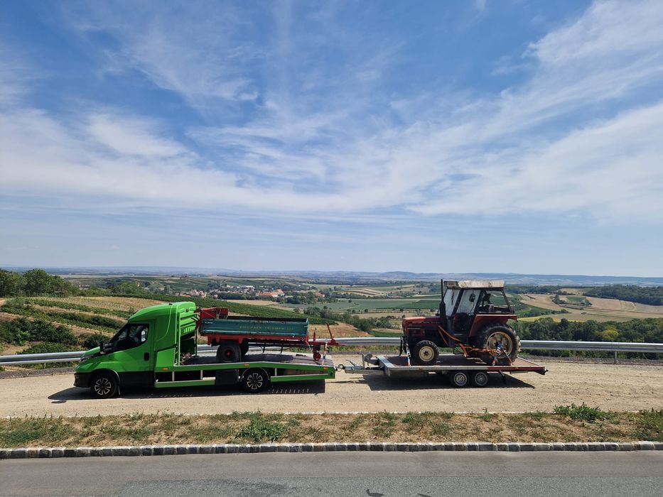 Transport niskopodwoziowy maszyn rolniczych i budowlanych