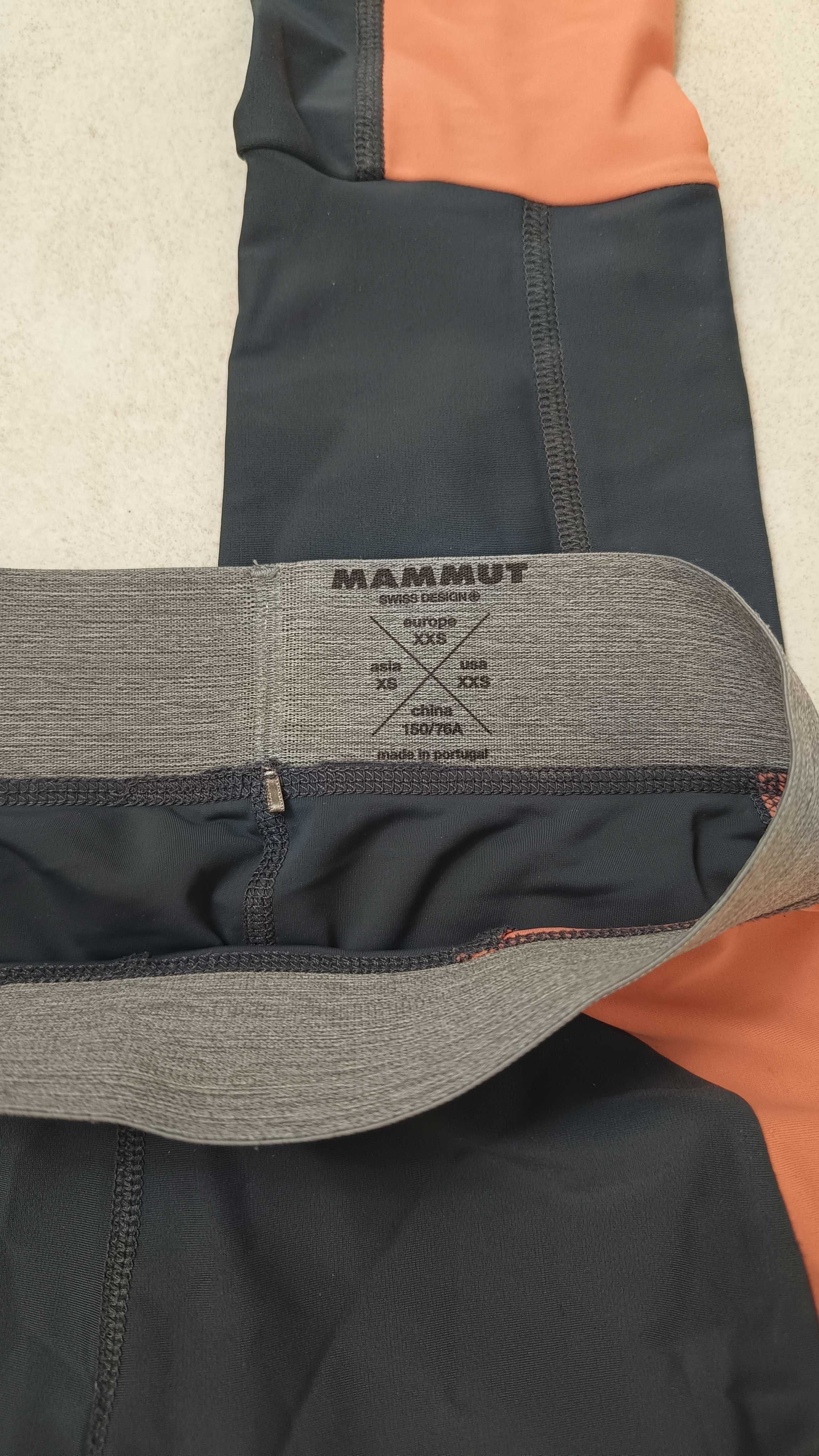 komplet sportowy Mammut legginsy + top zestaw