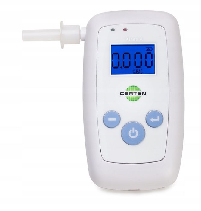 Alkomat elektrochemiczny z certyfikatem