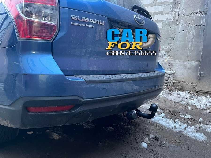 НОВЫЙ Фаркоп Subaru Forester с 2013 года с розеткой - Прицепное