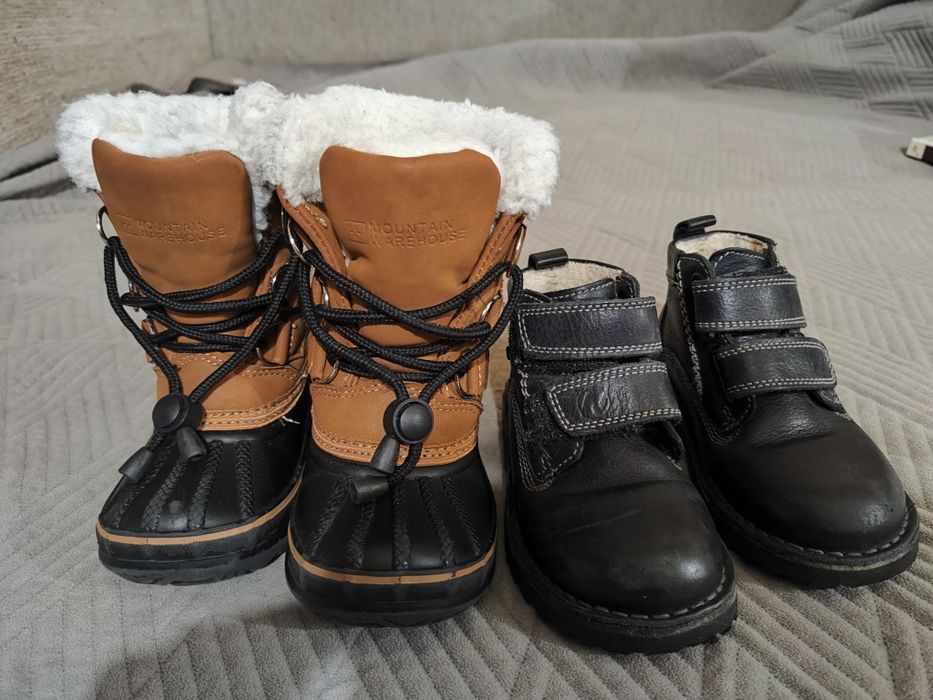 Лот 2 пари зимові черевики
