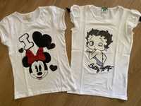 T-shirt Minnie e Betty Boop