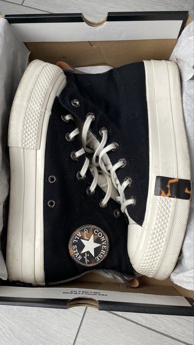 Кеди кросівки Converse леопард