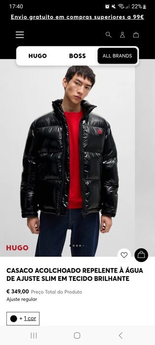 Kispo hugo boss homem