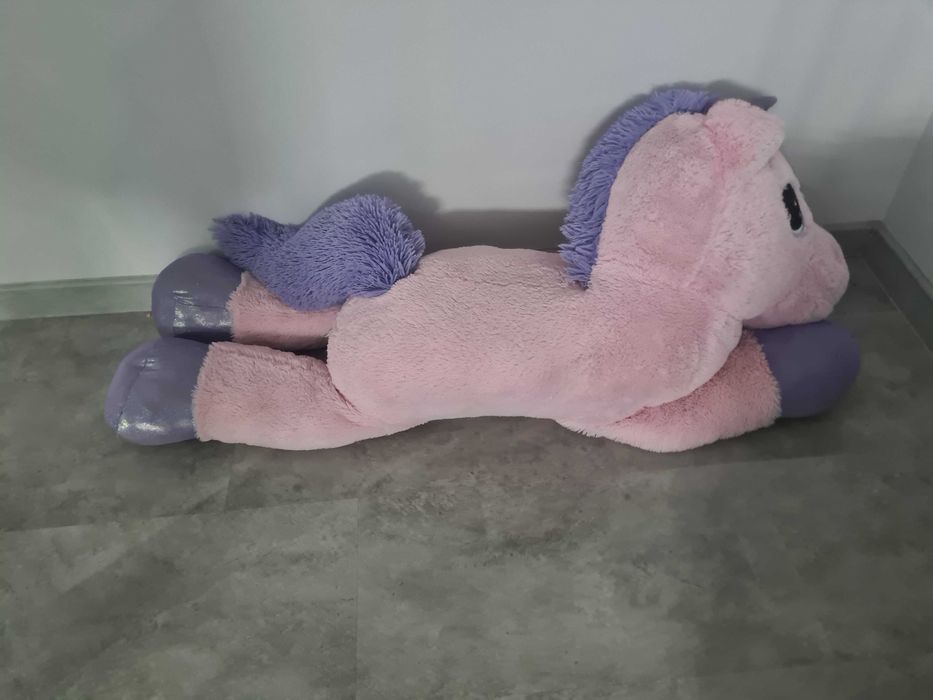 Wielki pluszowy jednorozec ok 120cm długości toys rus