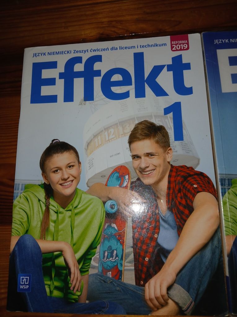 Effekt 1 podręcznik i zeszyt ćwiczeń WSiP