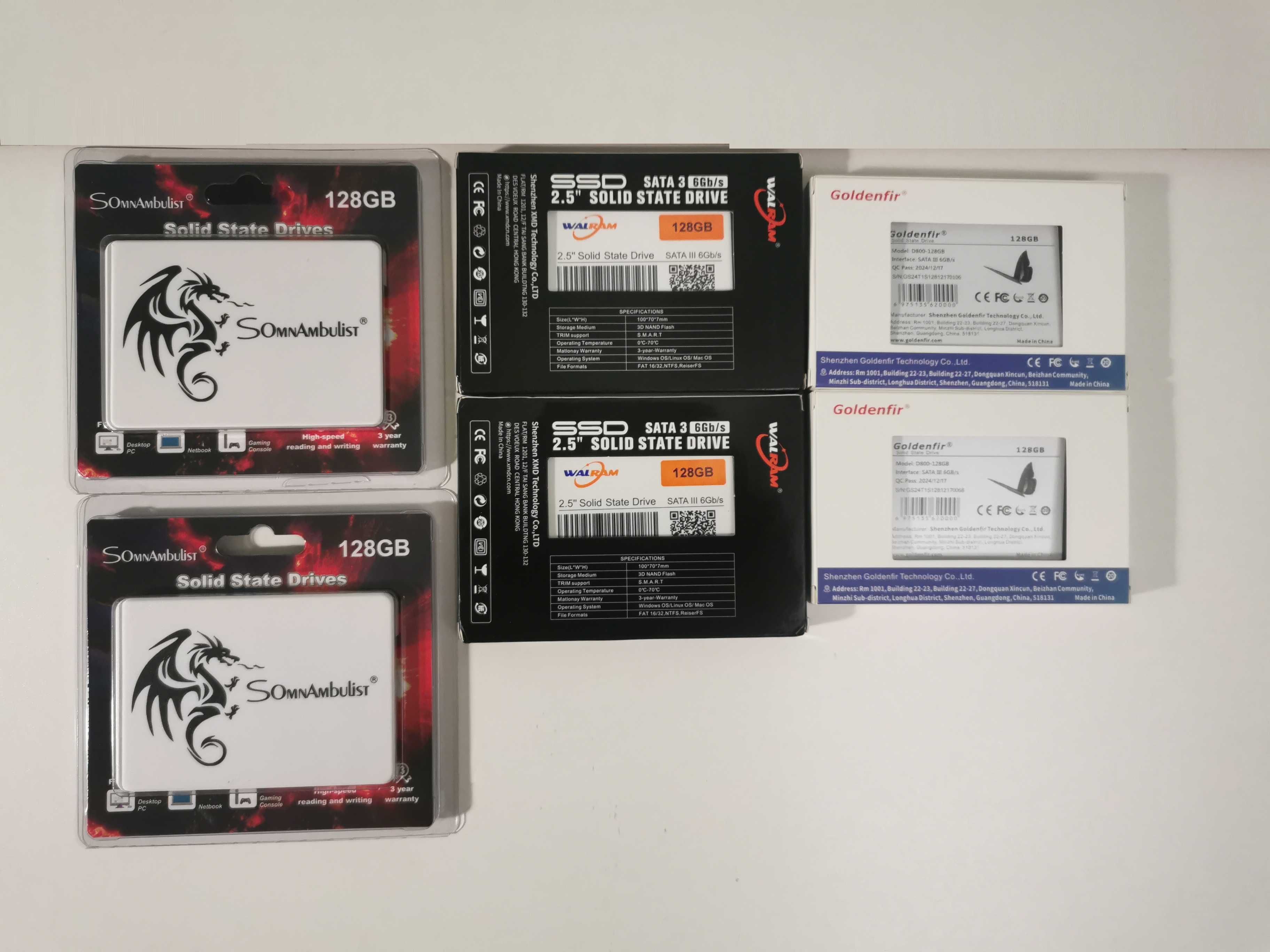 SSD накопичувач 120 Gb 2.5 Sata 128 240 256 500 512