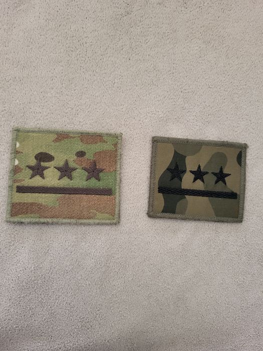 Porucznik naszywka moro oznaka na kurtkę