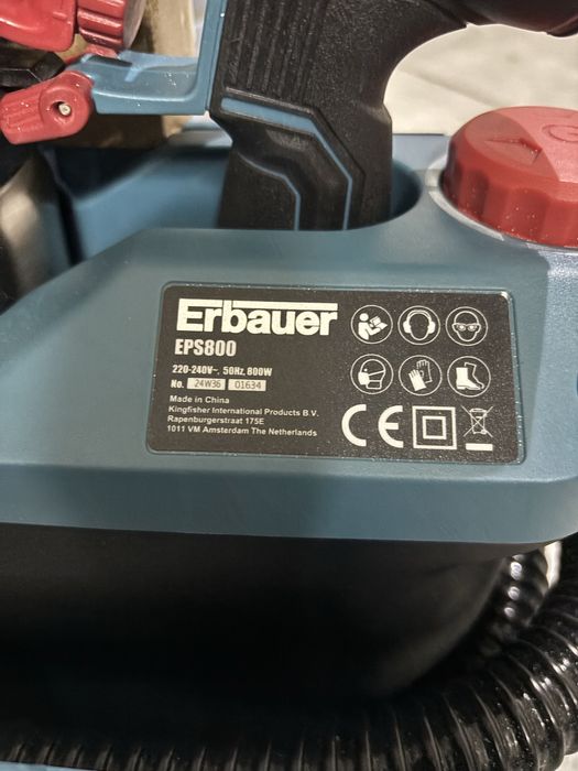 Agregat malarski Erbauer 800 W pistolet natryskowy