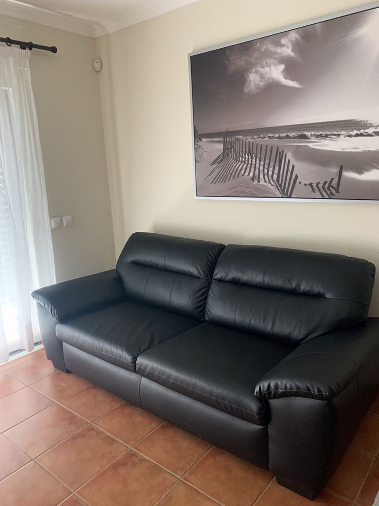 Sofá de pele IKEA