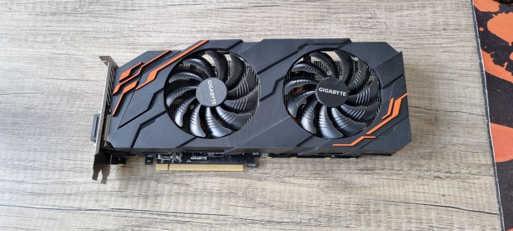 Gigabyte GeForce GTX 1070 ti avariada