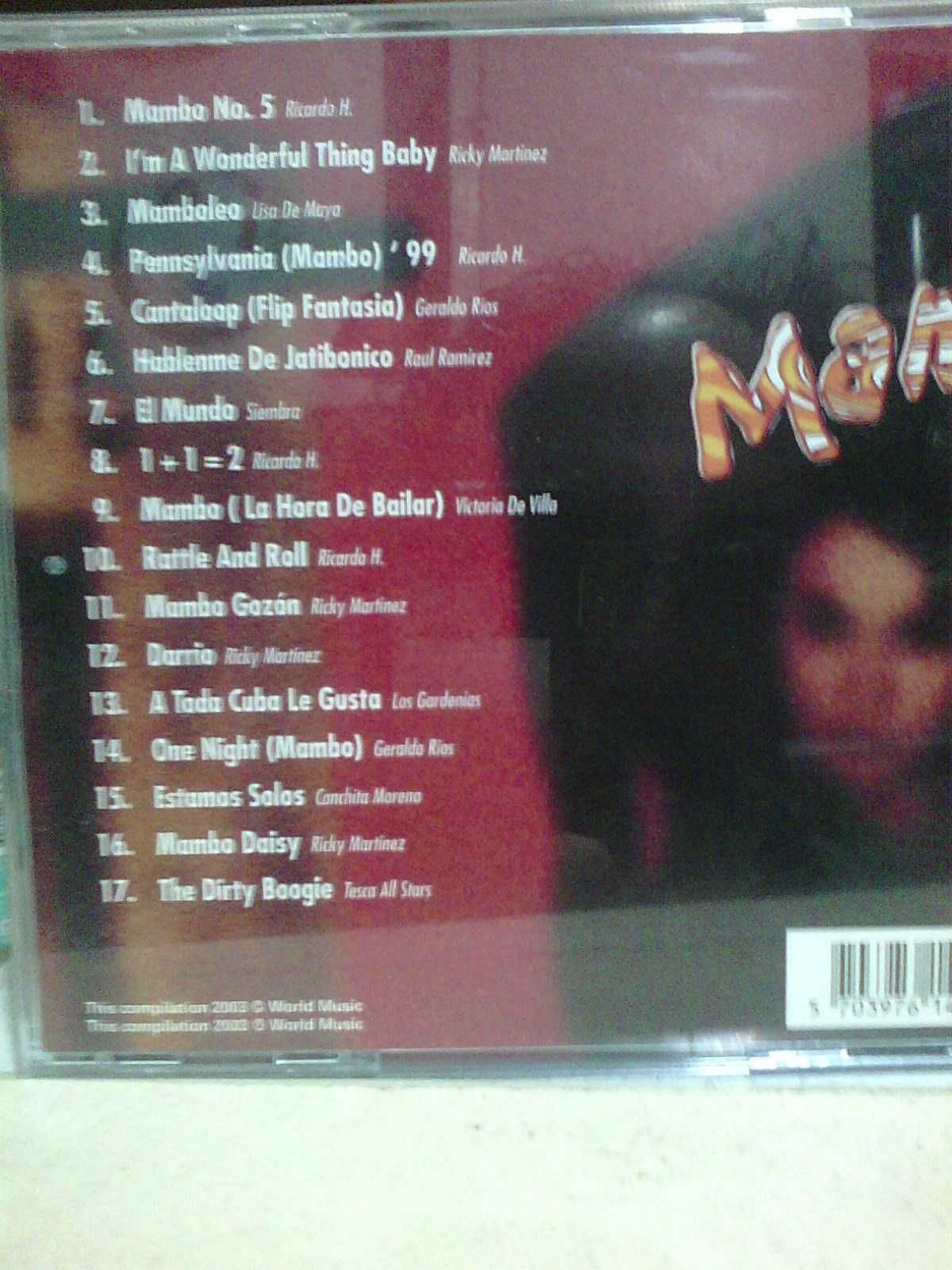 mambo volume 1 cd musica- portes gratis