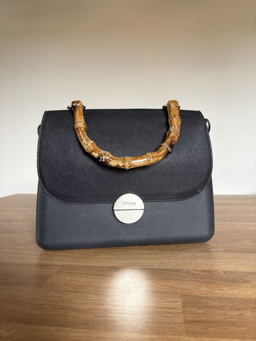 O bag GLAM nero torebka listonoszka