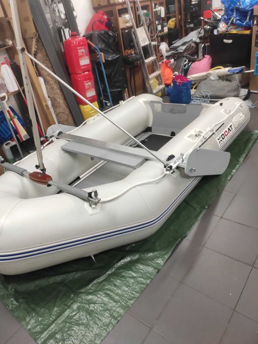 Ponton X-Boat 300+silnik+ożaglowanie+przyczepa