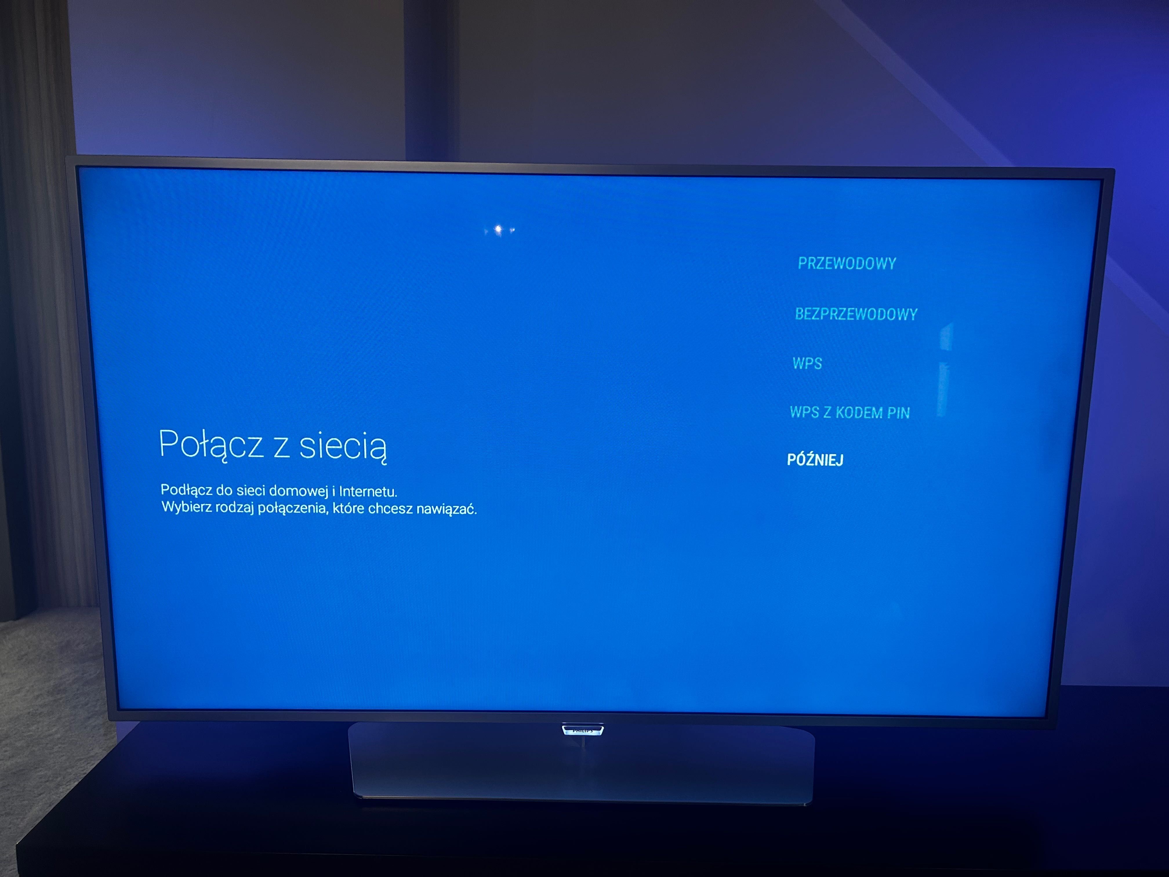 Telewizor Philips 55 cali WIFI Ambilight Smart TV!!!