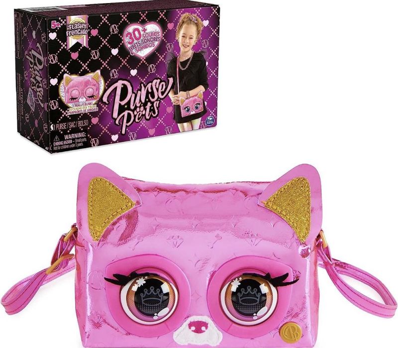 Інтерактивна сумочка Purse Pets Metallic Mood Flashy Frenchie
