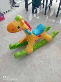 Baloiço bebe girafa