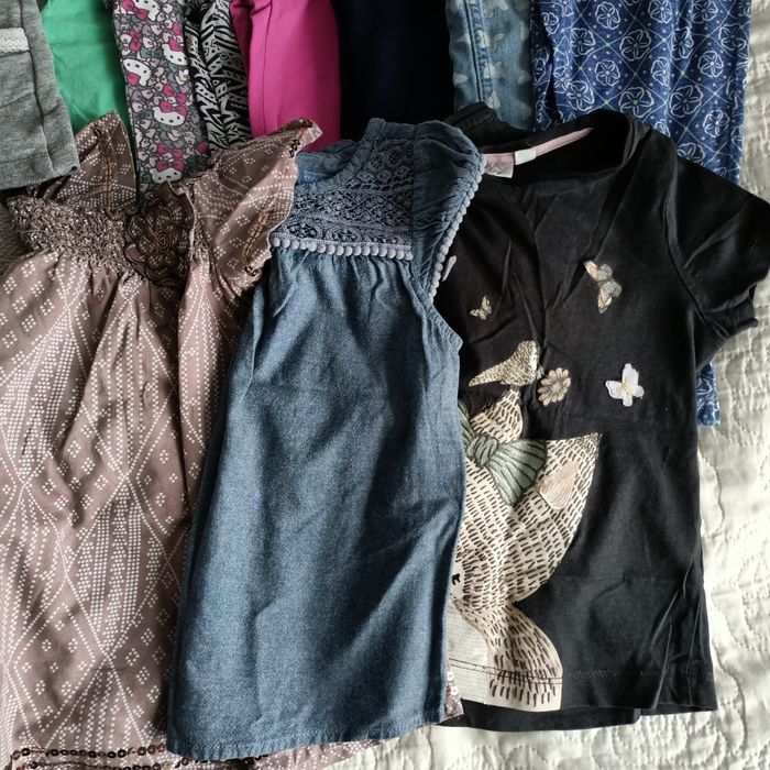 Zestaw4 ubranek roz. 98