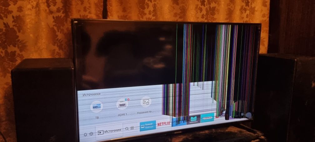 Led Телевизор Samsung UE50NU7002UXUA Разбита Матрица Без Платы