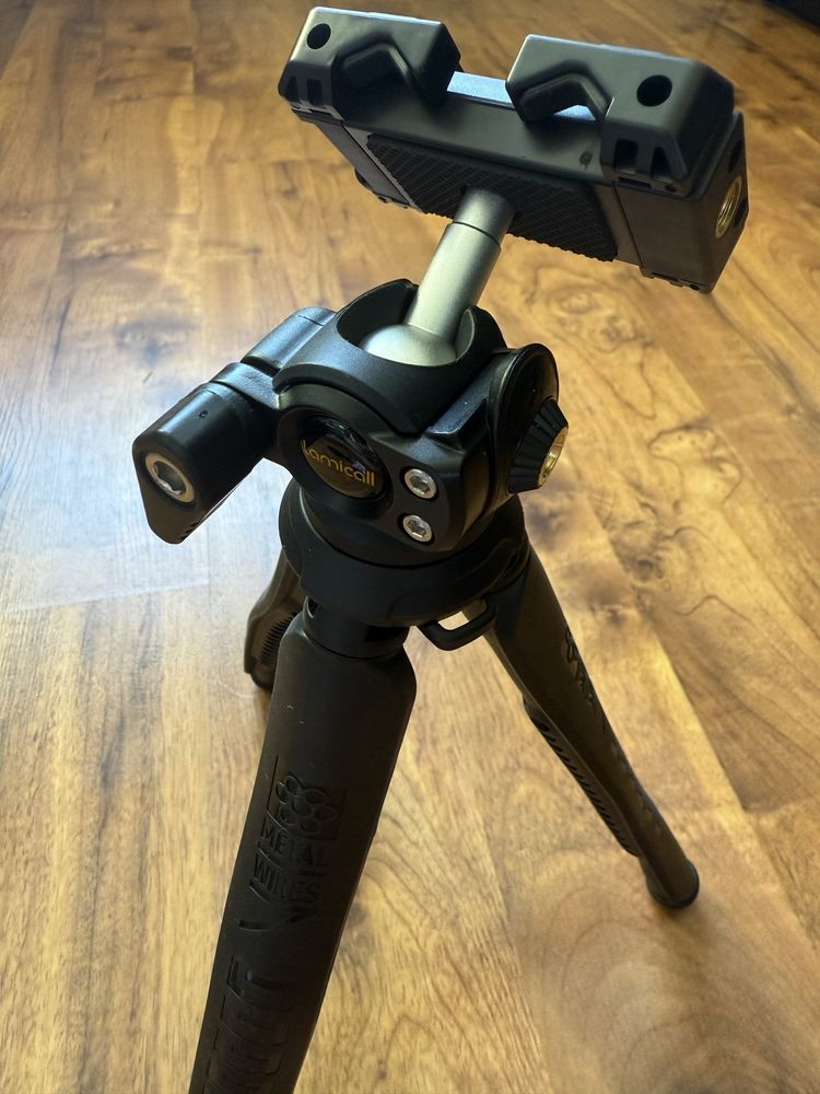 Statyw do telefonu Lamicall STTP02, elastyczny tripod 360, bluetooth