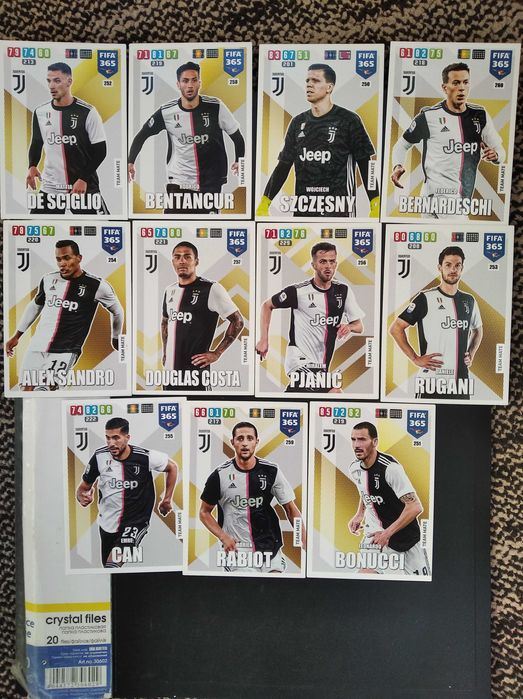 Футбольні картки PANINI Ювентус