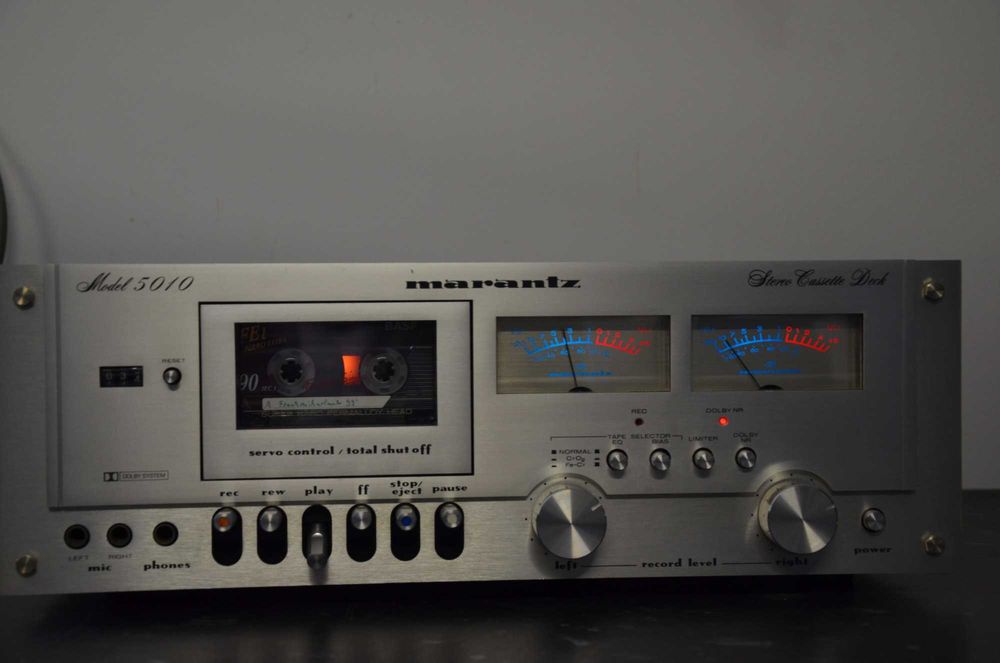 Magnetofon kasetowy MARANTZ Model 5010 srebrny
