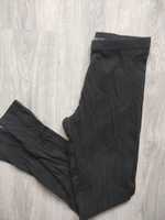 Czarne damskie legginsy S