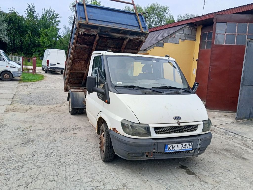 Ford Transit Wywrotka Kiper 3 strony 2.4 diesel 2005r bliźniak!