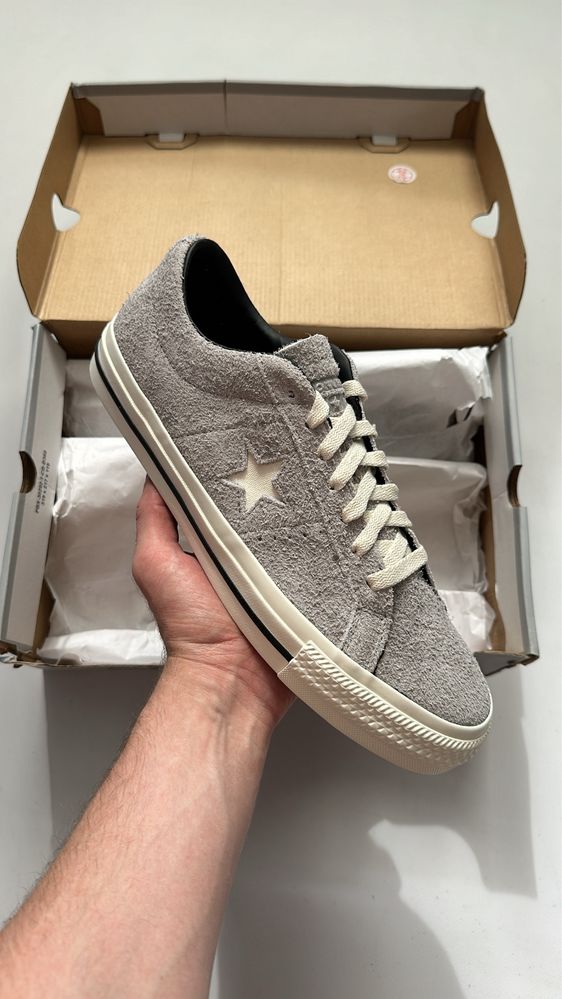 Оригинал! Кеды Converse One Star Pro Ash Grey A08128C кроссовки
