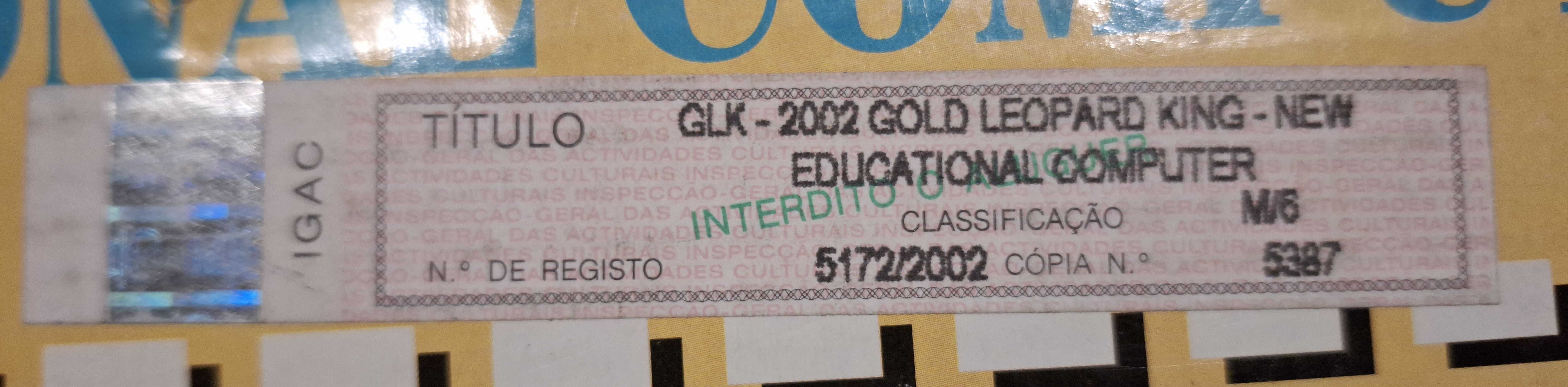 Famicom Gold Leopard King GLK-2002