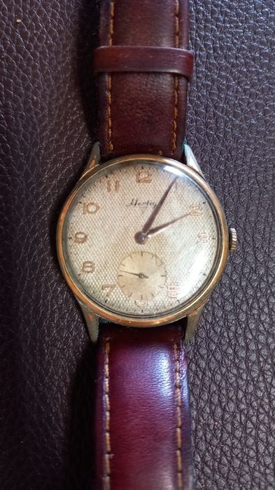 Relógio suíço hertig certina 1950 a funcionar