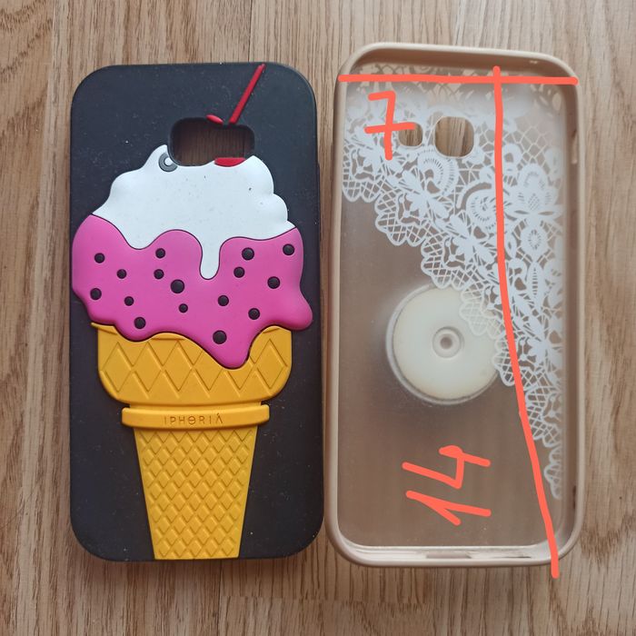 Etui (pokrowiec) na telefon 2 sztuki