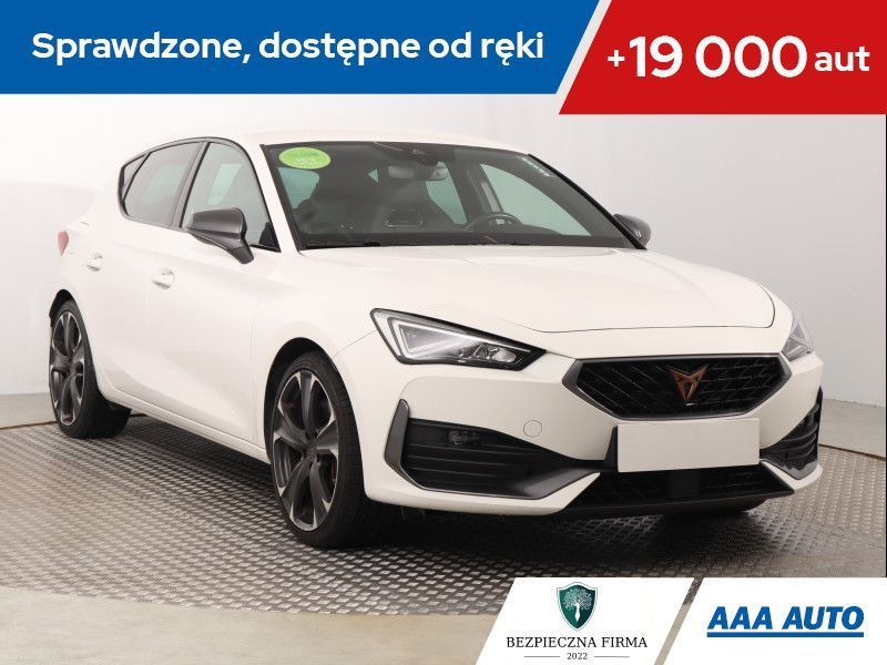 Cupra Leon 1.4 e-Hybrid, Serwis ASO, Automat, Skóra, Navi, Klimatronic, Tempomat,