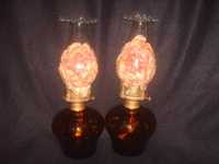 2 candeeiros antigos decorativos