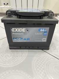 Рабочий автомобильный акумулятор Exide EA640, 64Ah, 12V