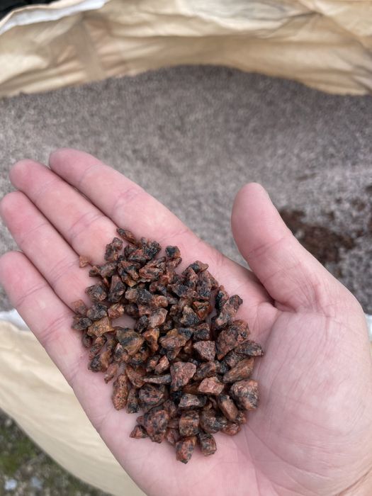 Grys VANGA 2-5 mm, 2-8 mm, 5-8 mm 4-10 mm Czerwony Granit, Kamień Żwir