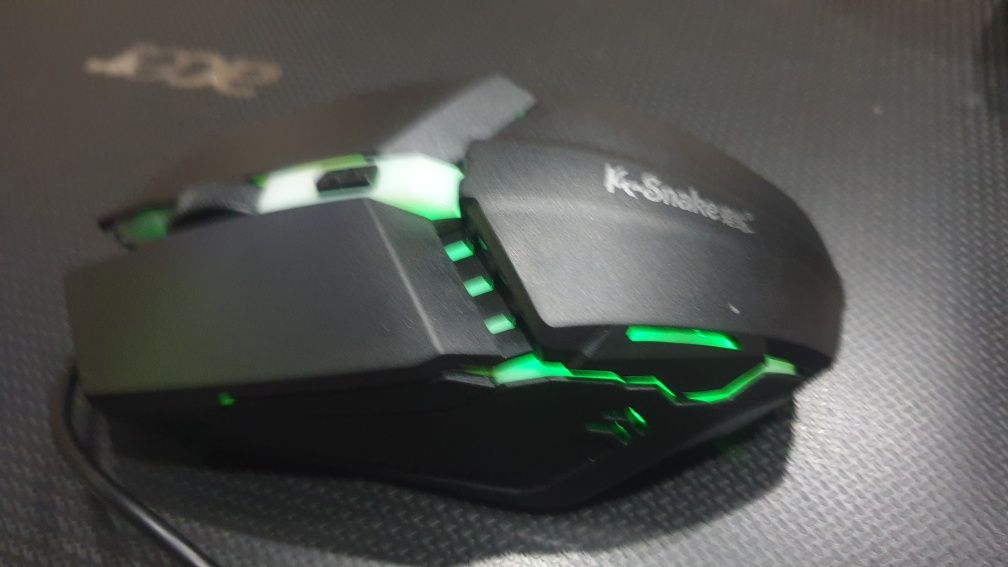 Nowa myszka gamingowa usb podswietlana rgb