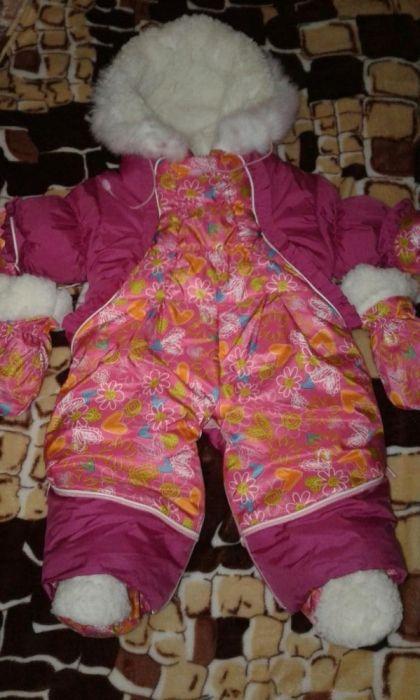 Зимний комбенезон-конверт