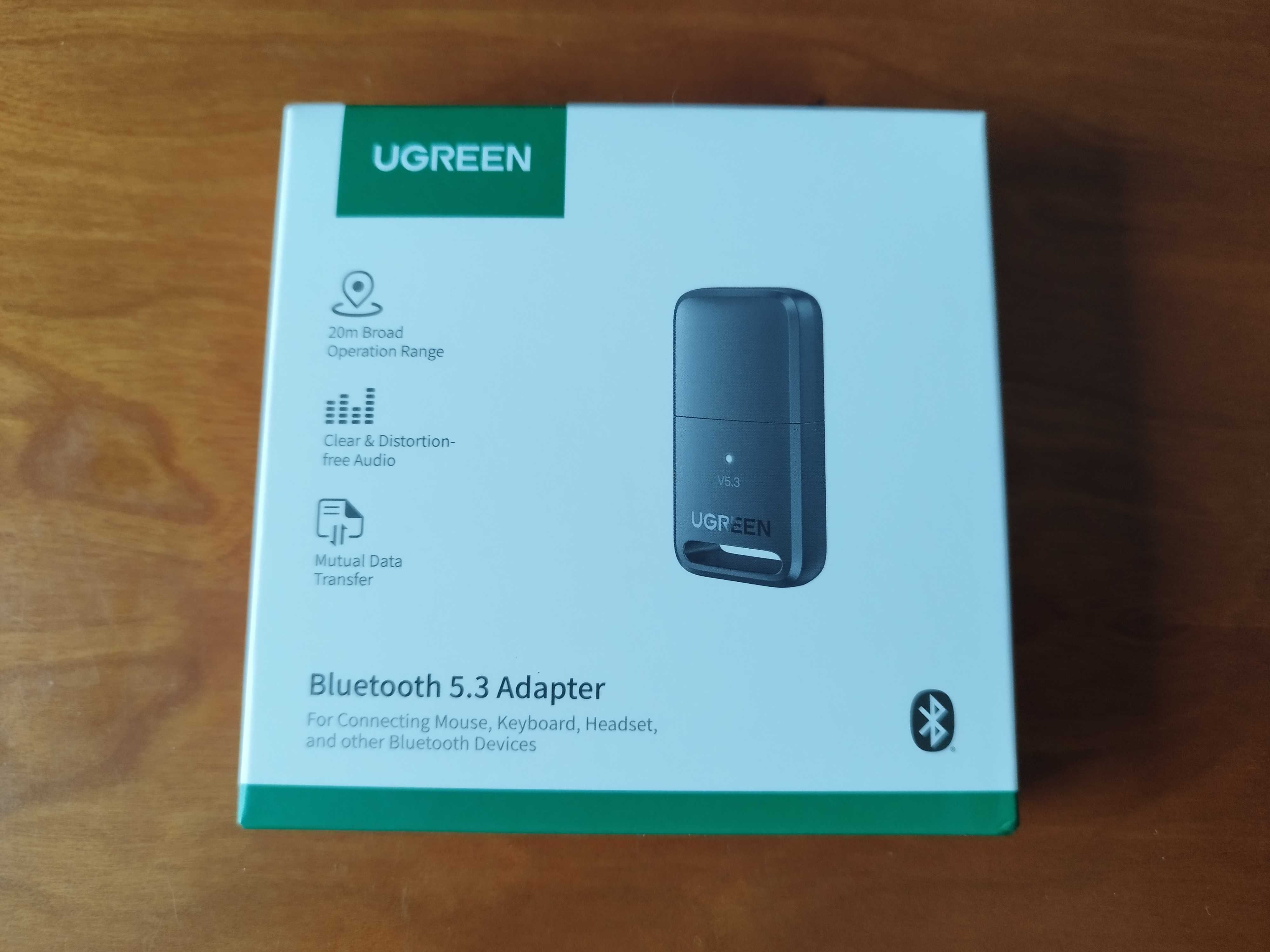 Ugreen - Adaptador USB Bluetooth 5.3