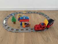 LEGO duplo Pociąg parowy + tory kolejowe (3 zestawy)