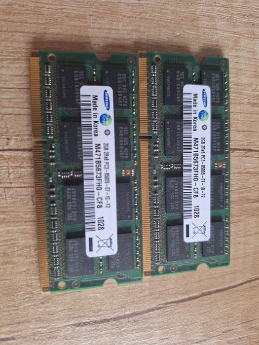 Pamięć RAM Samsung DDR3 4GB PC3-8500s
