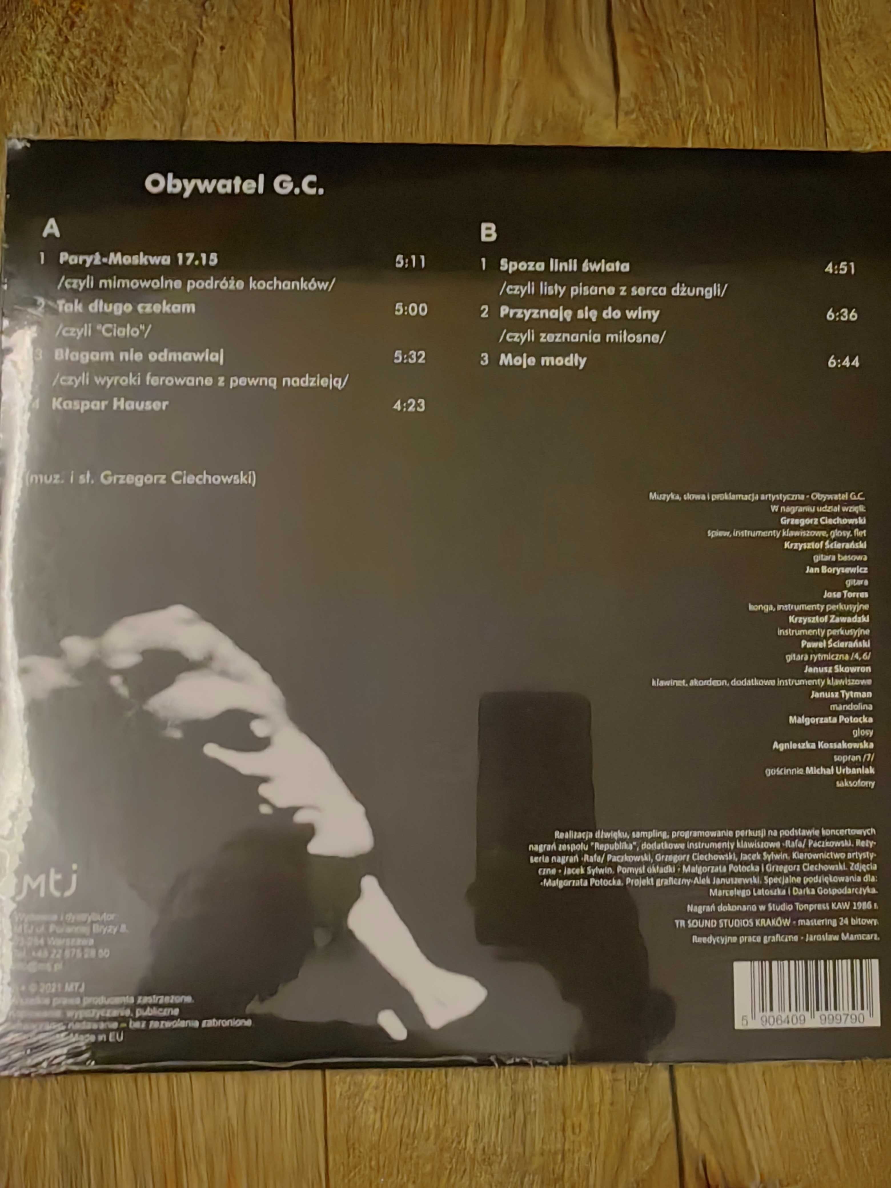 Obywatel G.C vinyl nowa